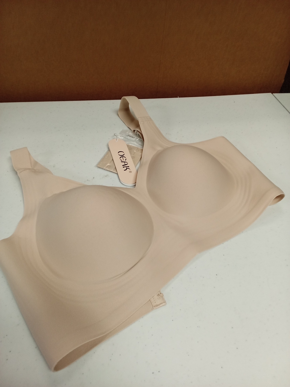 ✓ Seamless Nude T-Shirt Bra by OEAK